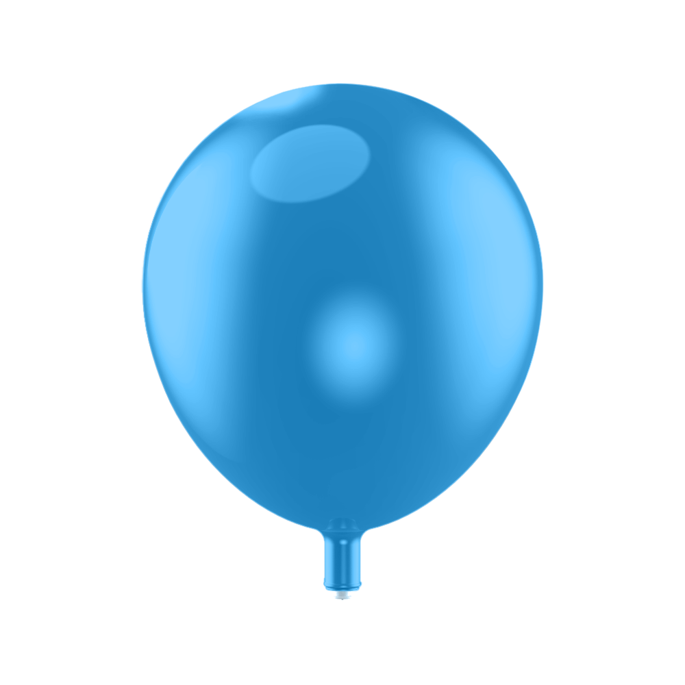 Metallic Blue EZ Balloon Package