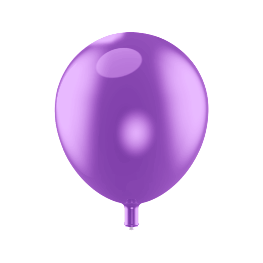 Metallic Purple EZ Balloon Package