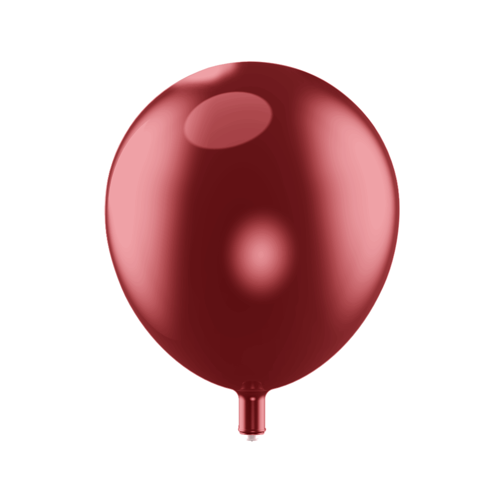 Retro Burgundy EZ Balloon Package