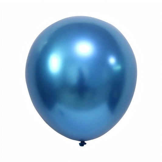 Chrome Blue EZ Balloon Package (22 EZ Balloons/pkg)