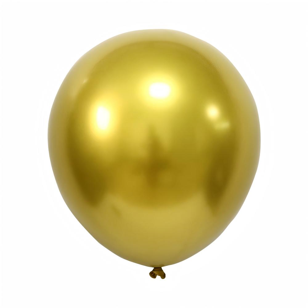 Chrome Gold EZ Balloon Package (22 EZ Balloons/pkg)