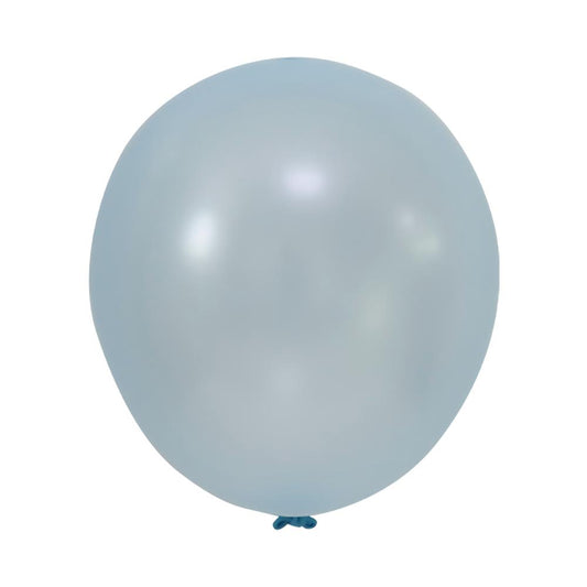 Metallic Light Blue EZ Balloon Package (22 EZ Balloons/pkg)
