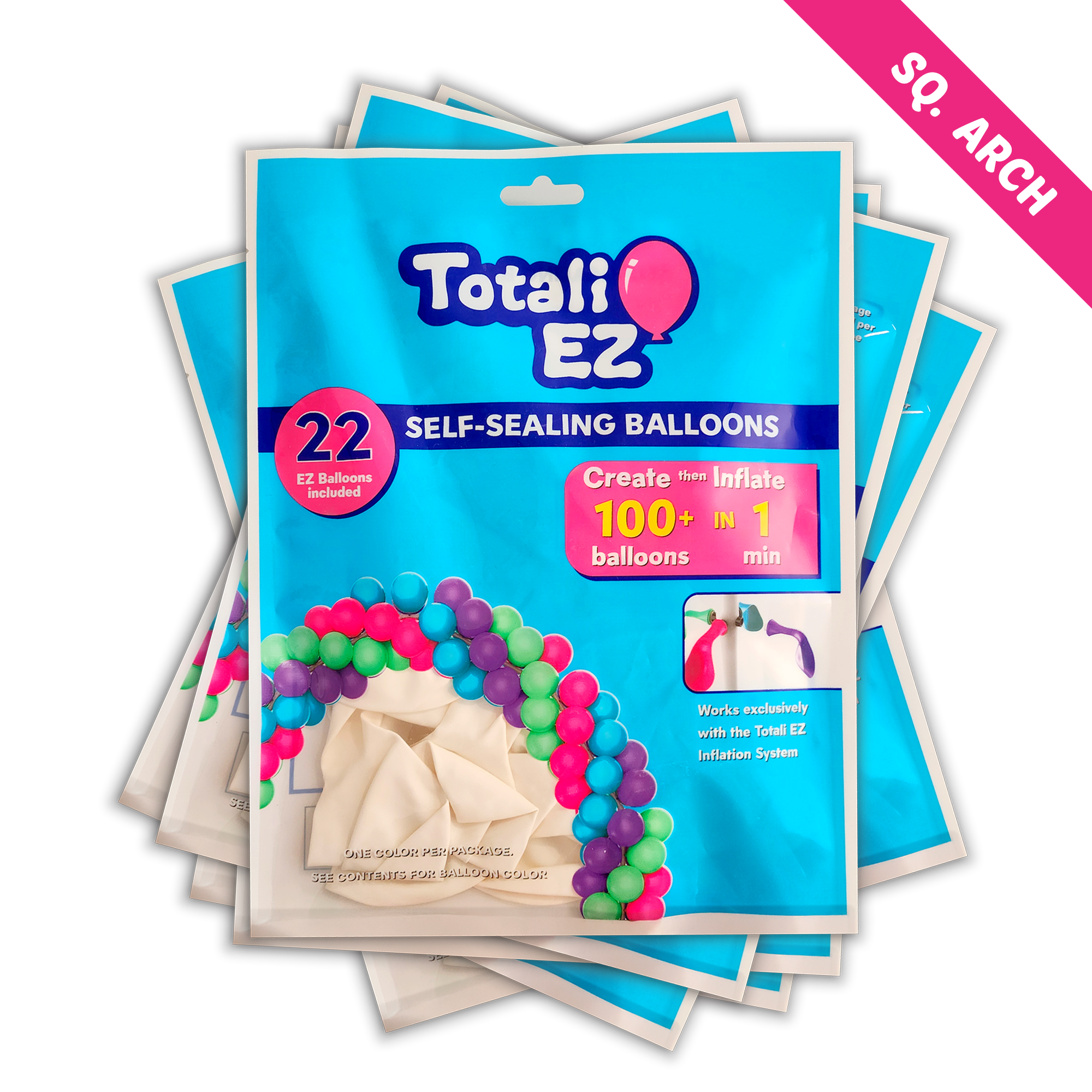 EZ Balloon Bundle Pack - Square Arch