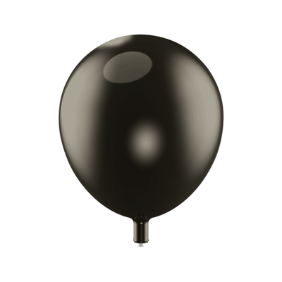 Chrome Black EZ Balloon Package