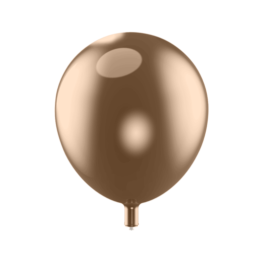 Chrome Champagne Gold EZ Balloon Package