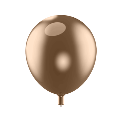 Chrome Champagne Gold EZ Balloon Package
