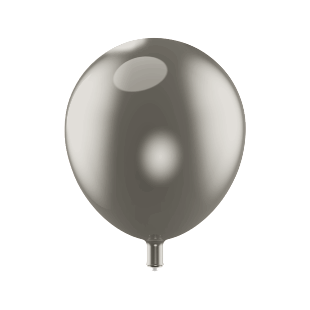 Chrome Silver Totali EZ Balloon Package