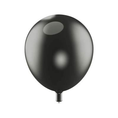 Metallic Black EZ Balloon Package