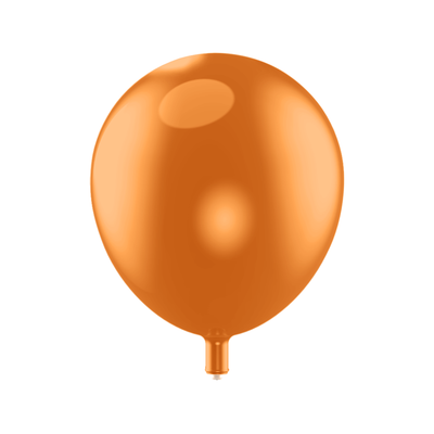 Metallic Orange EZ Balloon Package