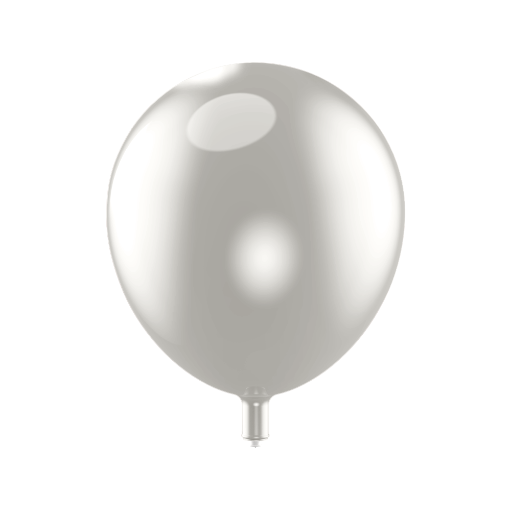 Metallic White Totali EZ Balloon Package