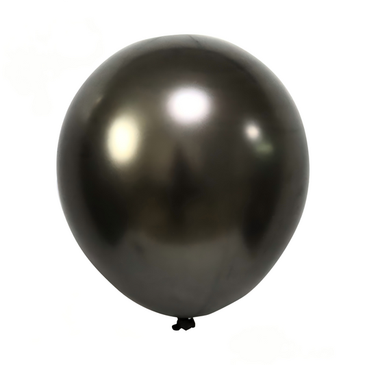 Chrome Black EZ Balloon Package (22 EZ Balloons/pkg)