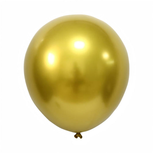 Chrome Gold EZ Balloon Package (22 EZ Balloons/pkg)