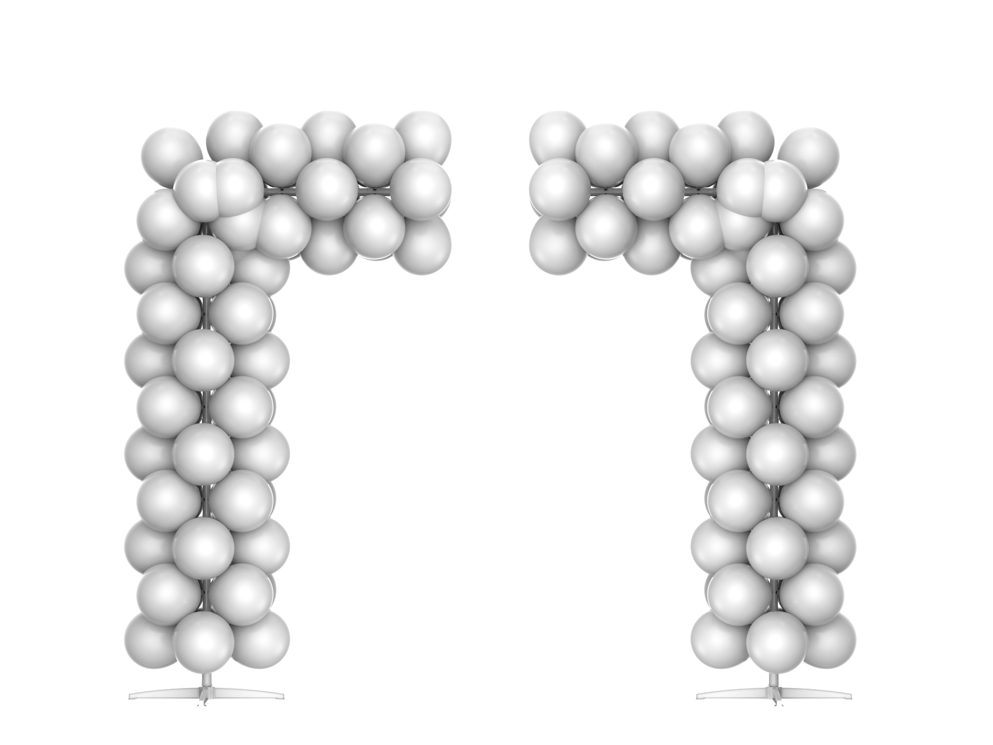 2 Balloon Garlands