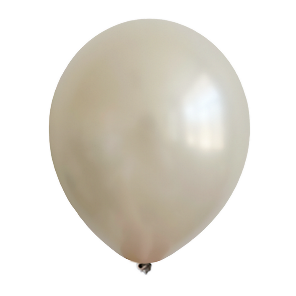 Metallic Shimmering Sand White Totali EZ Balloon Package