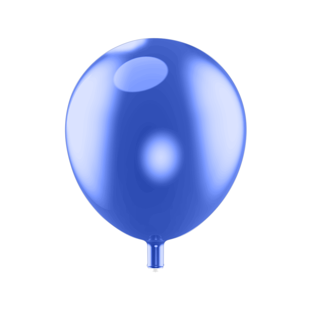 Retro New Blue Totali EZ Balloon Package